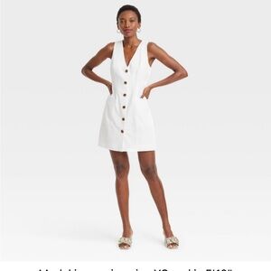 NWT a new day linen dress